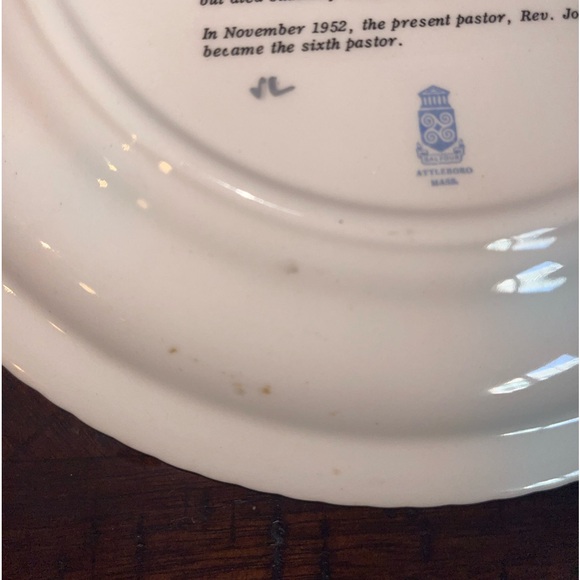 Holy Ghost Church Attleboro, Mass Plate - Picture 4 of 4